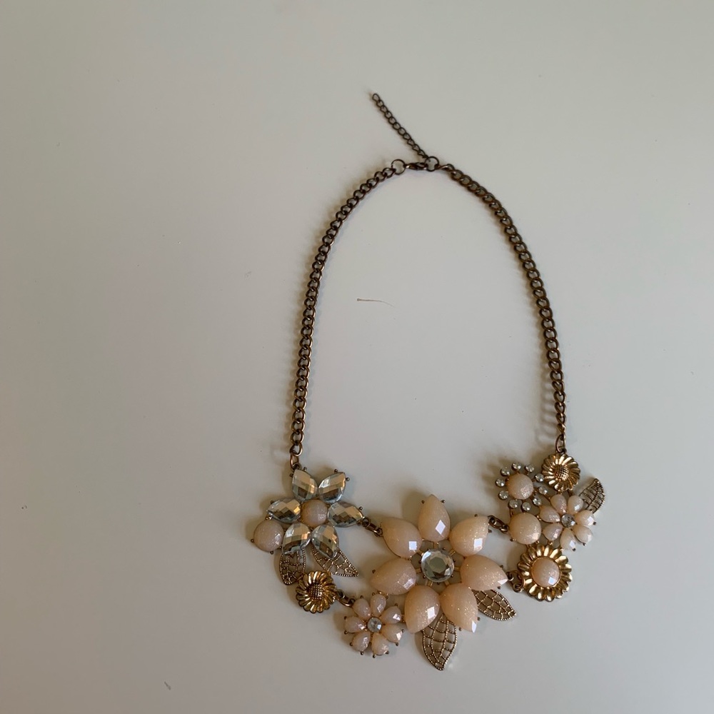 Flower Statement Necklace